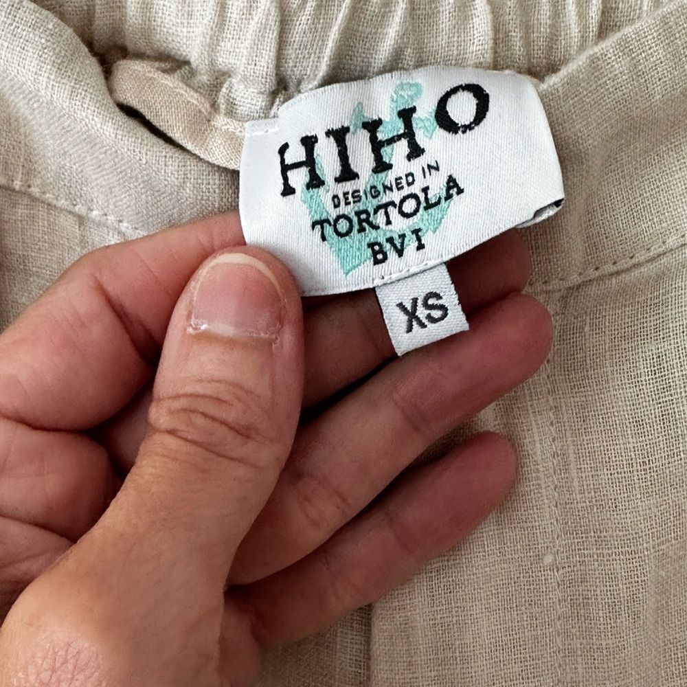 NWT HIHO Izzy Trouser Linen Pants size XS - Picture 3 of 5